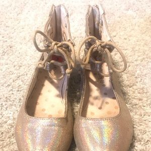 Girls🌻Rose Gold Shoe